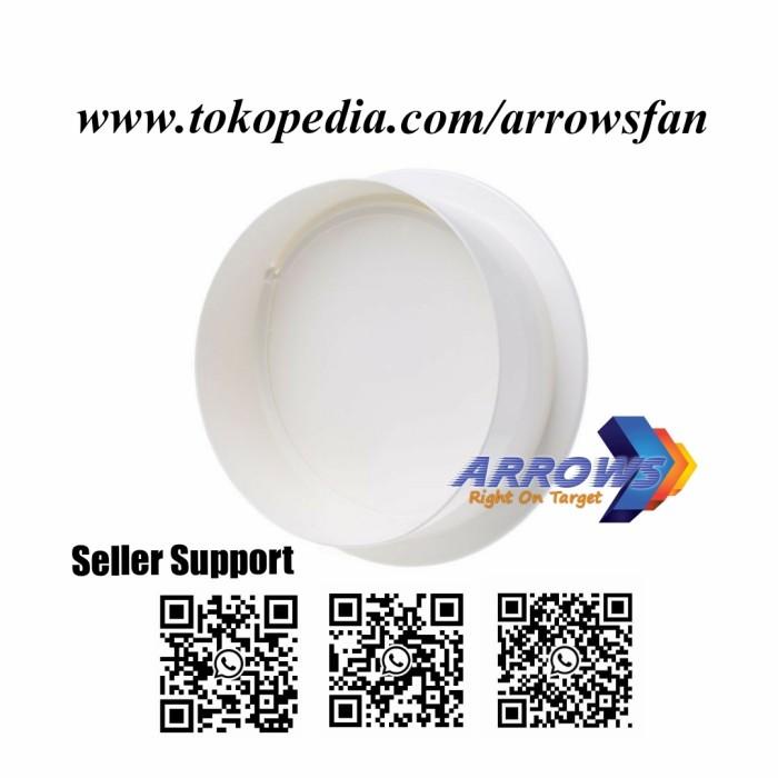 Terlaris Damper Plastik 4Inch Damper Gravitasi Damper Automatik Damper Otomatis