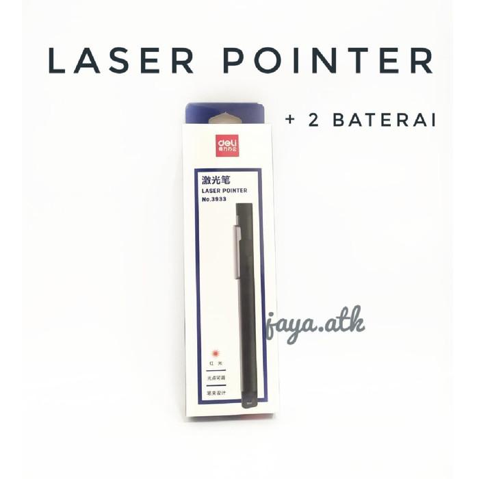 Terlaris Laser Pointer Pen Laser Merah Pointer Presentasi 3933 Deli