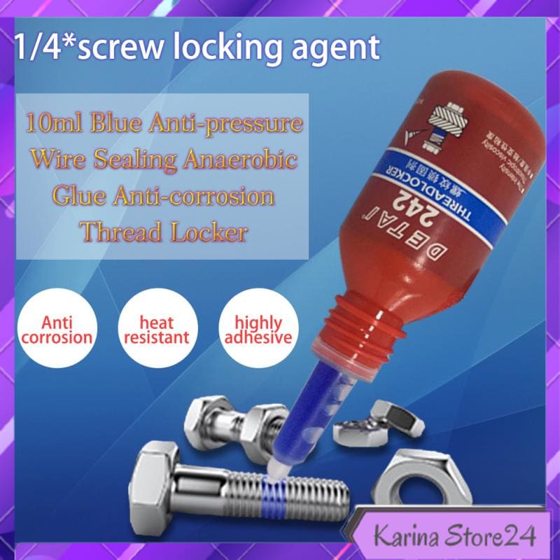 

CAIRAN LIQUID THREADLOCKER BLUE ANAEROBIC SEALANT GLUE 10ML - 242