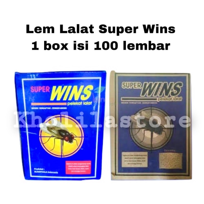 

Lem Lalat Super WINS isi 100 lembar TERLARIS