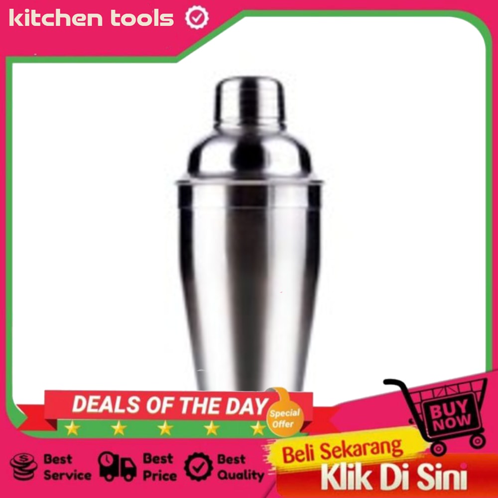 

COCKTAIL SHAKER STAINLESS 550ML BEST DEAL