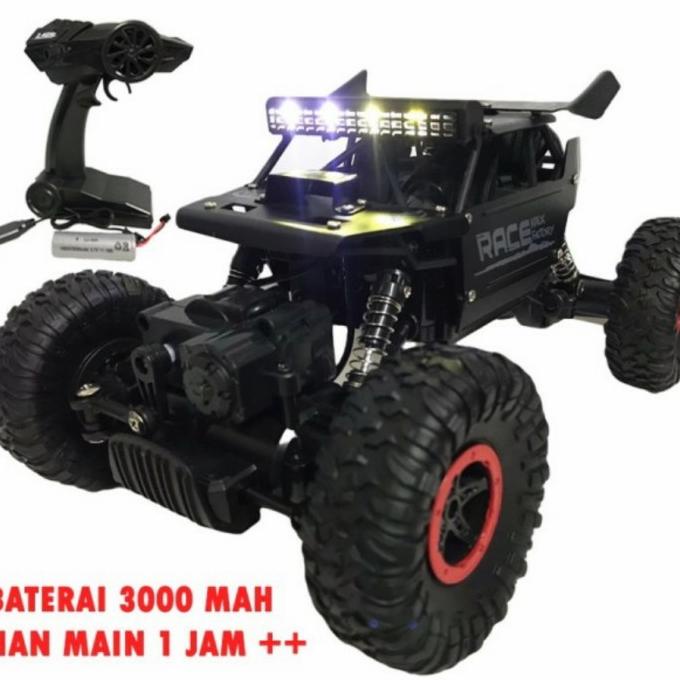 MOBIL REMOT RC 4WD ROCK CLIMBER MAINAN REMOTE CONTROL - MONSTER RACE
