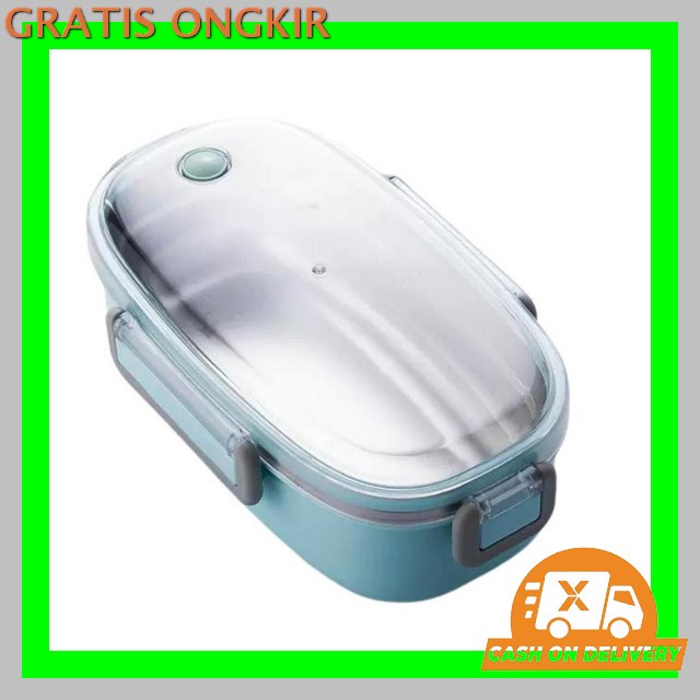 Tmpat Mkan Set Lunch Box Sekolah Kotak Bekal Kekinian Lucu Tempst Bekel Makan Tempat Nasi Terbaru Mu