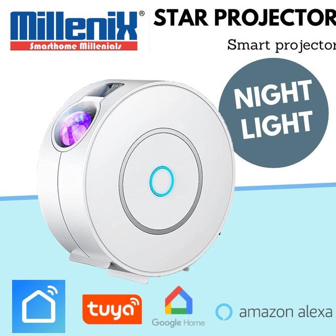 SMART WIFI STAR PROJECTOR LAMPU LASER BINTANG TIDUR MALAM AURORA TUYA