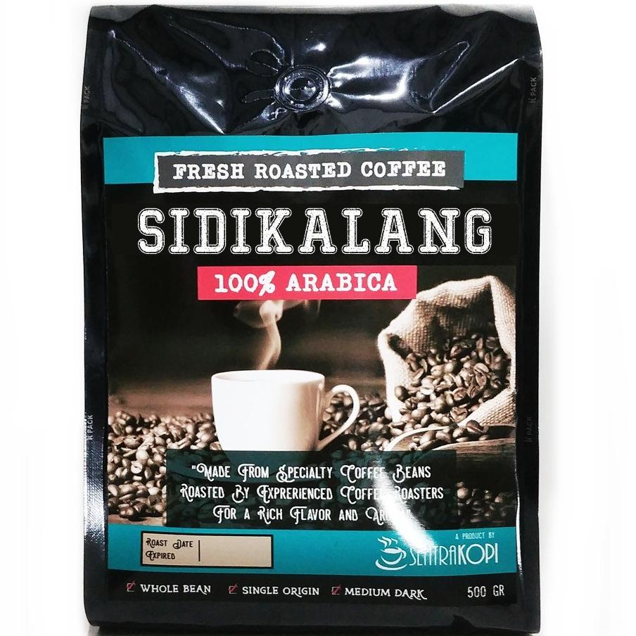 

Arabika Sidikalang 500 Gram - Kopi Bubuk / Biji - Arabica Coffee By Sentra Kopi