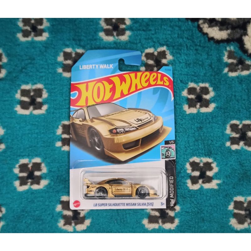hotwheels nissan silvia lbwk gold