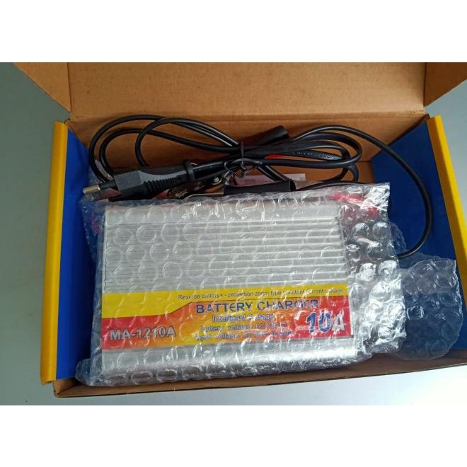 Charger Aki/Accu 12V 10A Otomatis Usat,Charger Aki 12V 10A