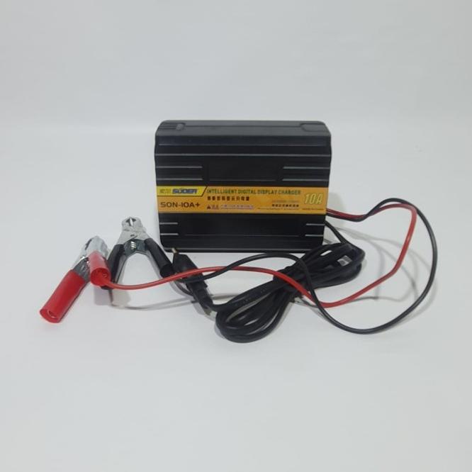Charger Aki Otomatis Suoer 10A Son-10A+ / Charger Accu Otomatis 10A
