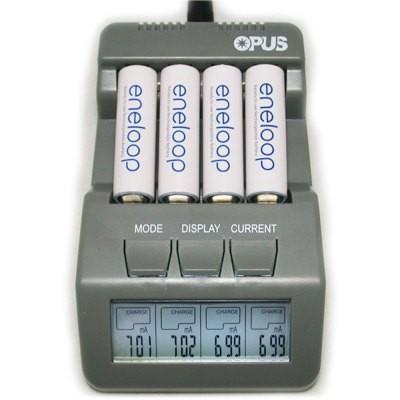 Terlaris Opus Bt-C700 Intelligent 4 Channels Lcd Charger For Nicd Nimh