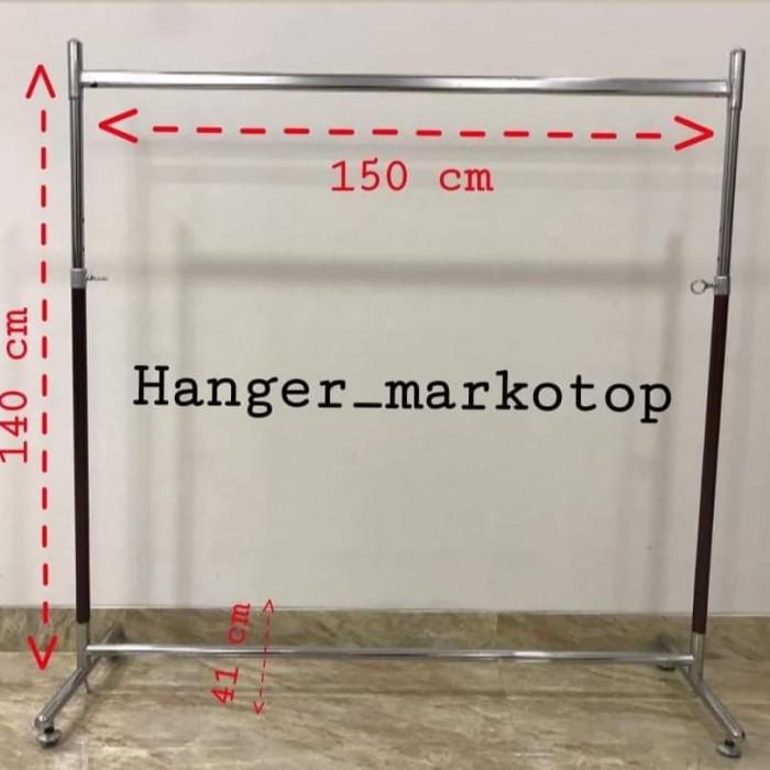 Gantungan Hanger Gantungan Baju Model Gawangan (150Cm) |