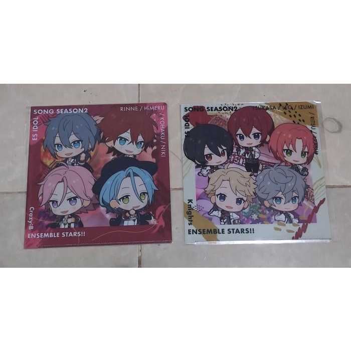 Terlaris Ensemble Stars Animatecafe Cd Jacket Clearfile Crazyb / Knights