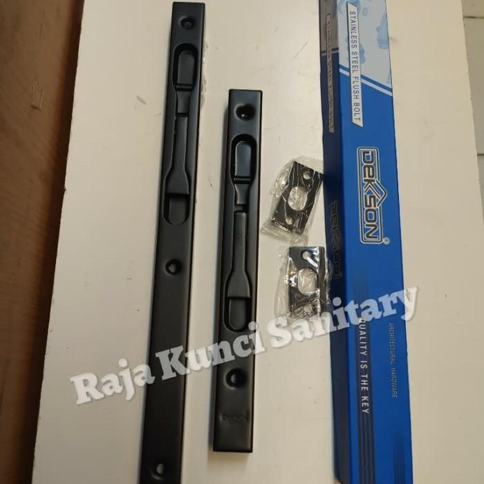 Grendel Grendel Tanam Dekson Hitam Fbp 040 8"/12"/Gendel Dekson Sus 304