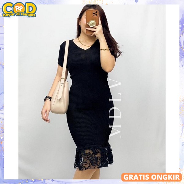 Bsju Dres Wanita Baju Pesta Kondangan Gaun Mewah Import Drees Natal Dres Wnta Remaja Mini Dress Wani
