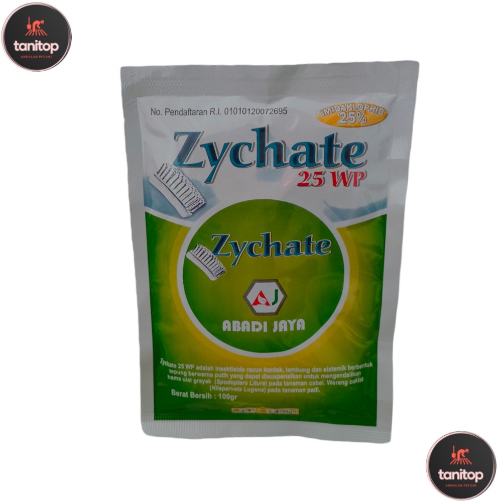 Zychate 100 Gram Insektisida Ulat Grayak