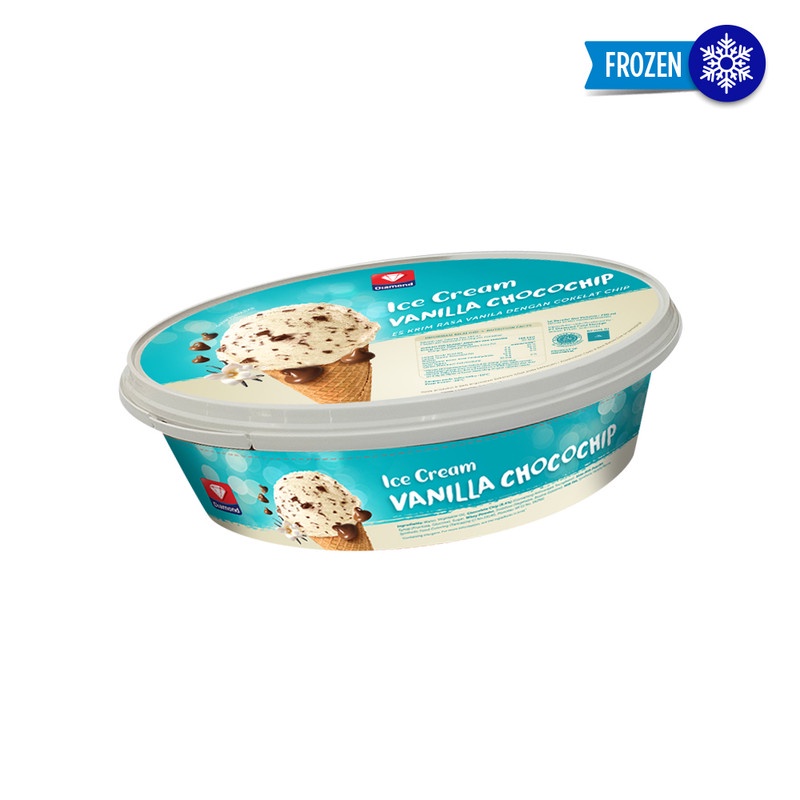 Diamond Ice Cream Vanilla Chocolate Chip 700ml