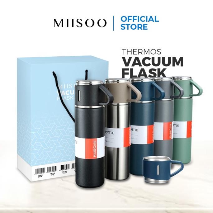 Aksesoris Miisoo Thermos Vaccum Flask Gelas Cangkir Life Polos Non Led 500Ml Limited Edition