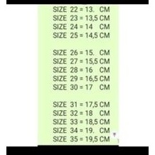 ALAS COKOER -Sepatu Flatshoes Anak Pita Emas Terbaru 31-35