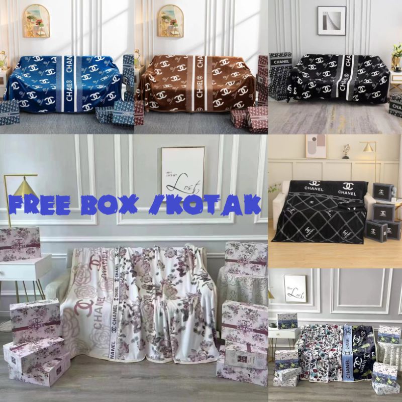 SELIMUT LUXURY BLANKET DEWASA 150X200 +BOX