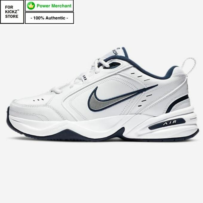Sale Now Nike Air Monarch Iv White Metallic Silver Sale