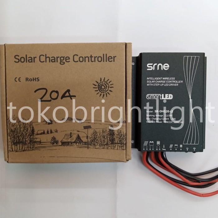 Terlaris Scc Solar Charge Controller 20A Srne Sr-Dh120-Li 12/24V