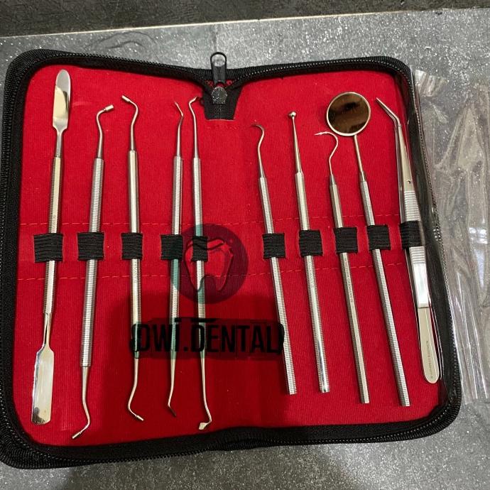 Schezher Dental diagnostic / student kit basic instrument instrumen