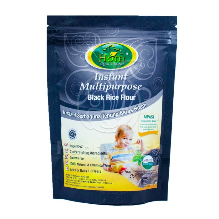 

Hotel Tepung Beras Hitam 120gr