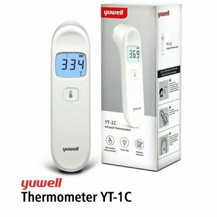 Terlaris Thermometer Thermogun Termometer Xiaomi Yuwell Yt-1C Yt1C + Baterai