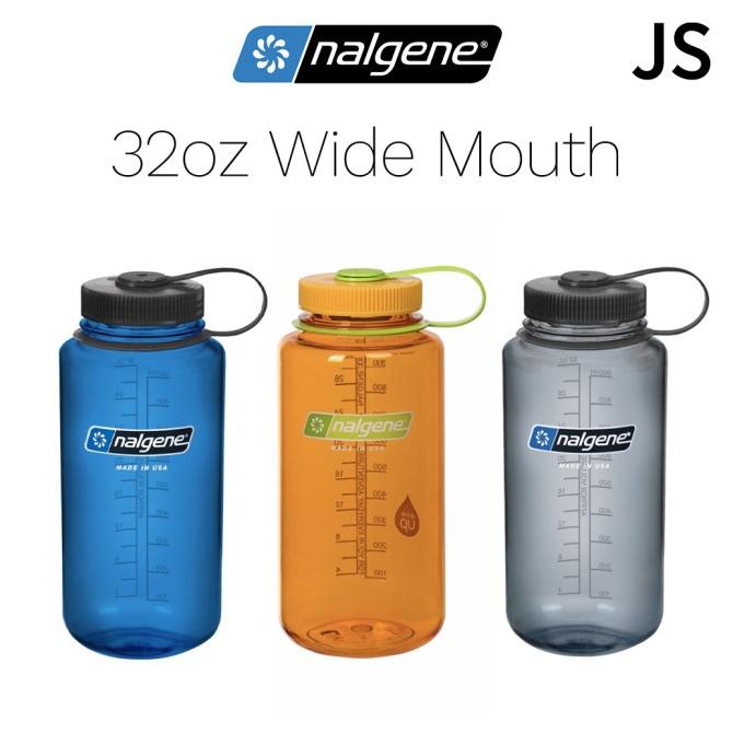 Botol Minum Nalgene 32oz Wide Mouth Water Bottle 1000ml Outdoor Sport