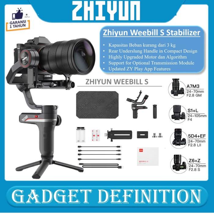 Terlaris Zhiyun Weebill S Gimbal 3-Axis Stabilizer / Zhiyun Tech Webill S Ori