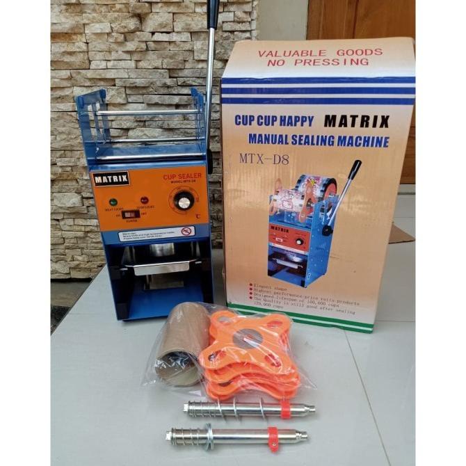 Cup Sealer Matrix D8-Mesin Press Gelas Plastik-Mesin Press Cup Matrix