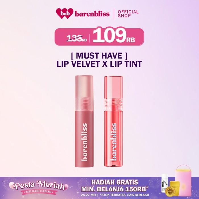 BNB barenbliss birthday kit - Lip Tint Lip Velvet