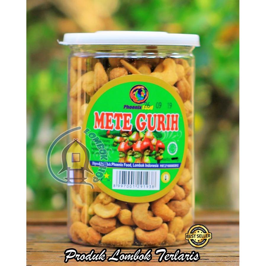 

Kacang Mete Mede Phoenix Goreng Gurih Khas Lombok 340 Gram Toples Best Seller