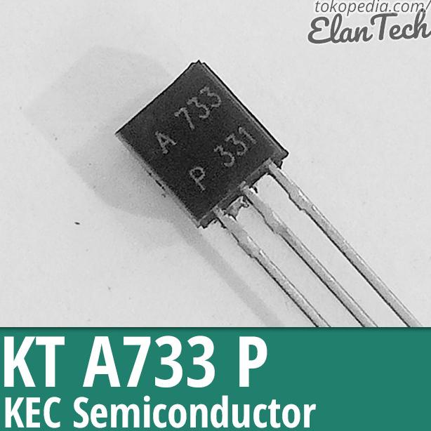 Transistor A733 P Original KEC KTA733 subs 2SA733 Bipolar PNP Elan73c Ayo Beli