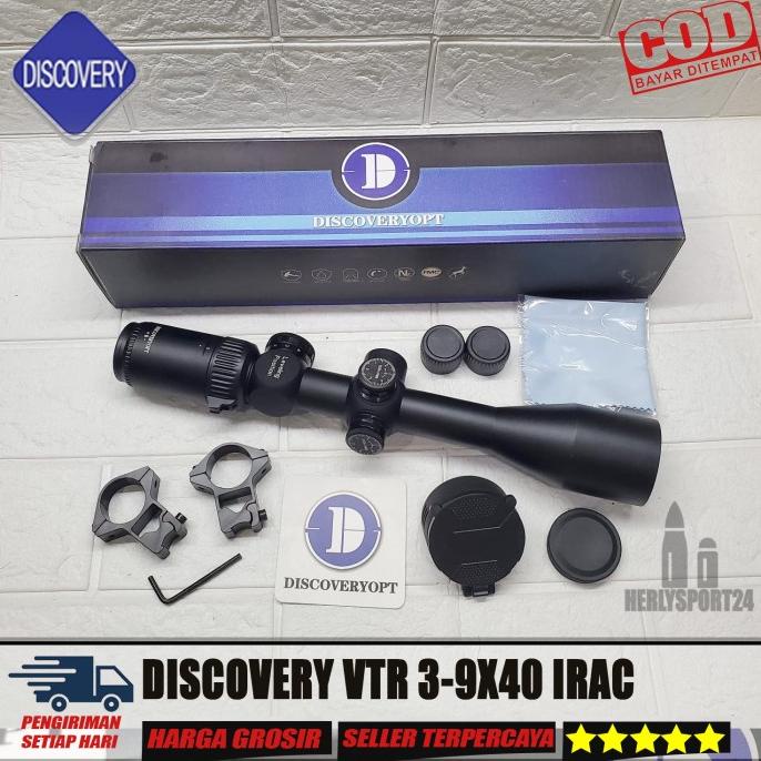 TELESCOPE DISCOVERY VTR 3-9X40 IRAC DISCOVERY 3-9X40 IR AC LAMPU RG