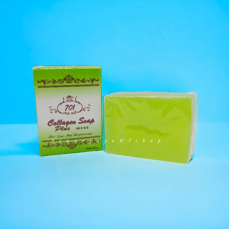 SABUN COLLAGEN 701 acne  FOR ACNE SKIN BRIGHTENING ORIGINAL BPOM 85gr