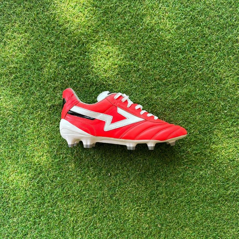 Sepatu sepakbola sevspo maestro 0.2 klea kangguru leather red