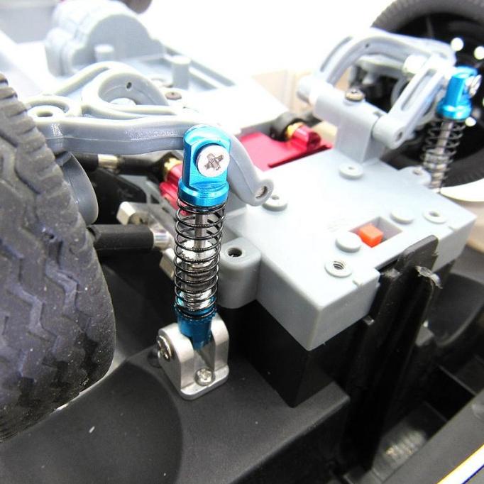 Promo For Wpl D12 Rc Car Upgrades Parts Metal Front Shock Absorbers Damper Termurah