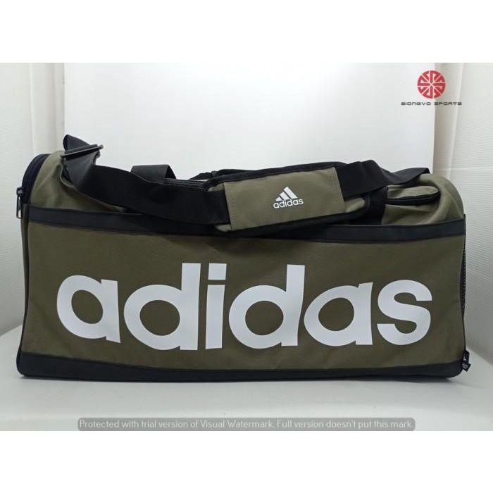Terlaris Tas Adidas - Linear Duffel Bag Medium Original Hr5350