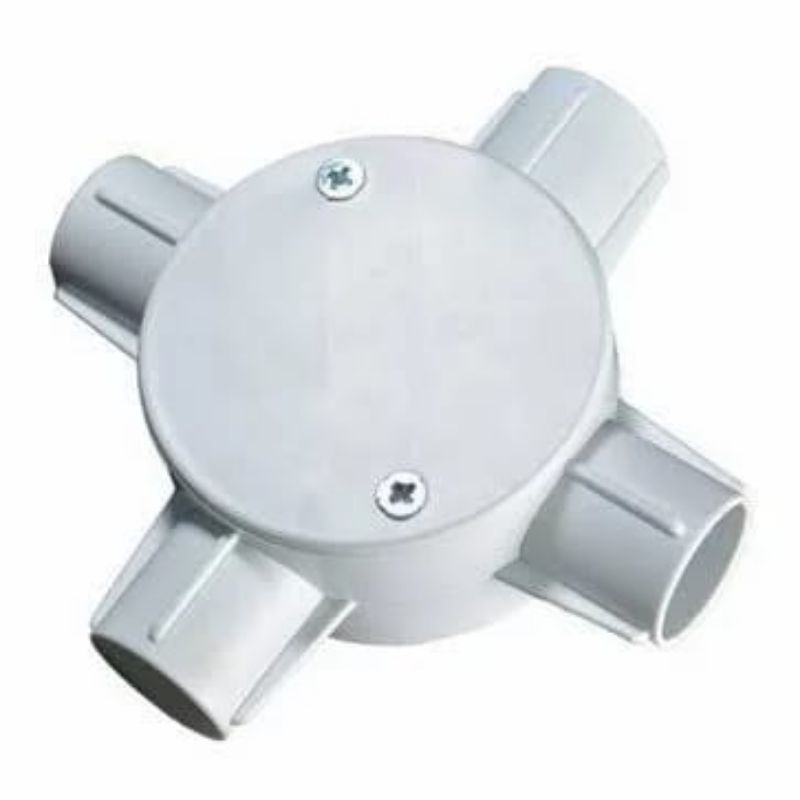 T Doos / t dus  20mm Cabang 4 Cabang 3 HJR  / SOK /T-Dus T-Dos 20mm
