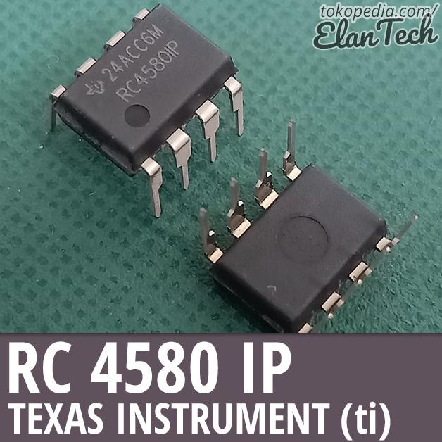 RC4580 / RC4580IP Texas Instrument TI Ori Original Asli Elan73c dijamin
