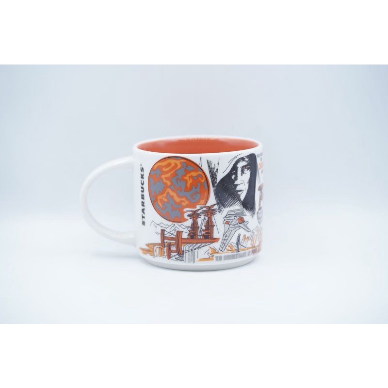 Starbucks Mug Star Wars Mustafar Demitase Been There Series Rare Collection Disneyland