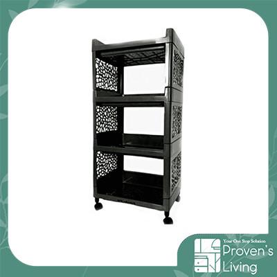 Terlaris Rak Apartemen Plastik 4 Susun Rak 4 Susun Serbaguna Rak 4 Tingkat