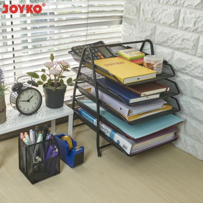 

Baru Joyko Document Tray 5 Tier / Rak Dokumen 5 Tingkat Joyko Besi Dt-41 Original