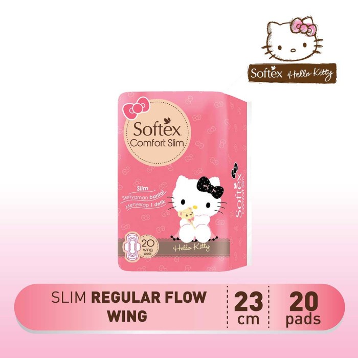 Softex Maxi Fit Hello Kitty 20S