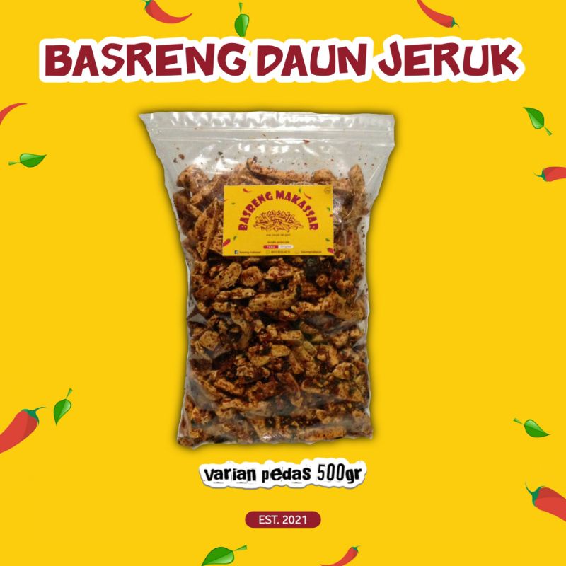 

BASRENG PEDAS DAUN JERUK 500GR