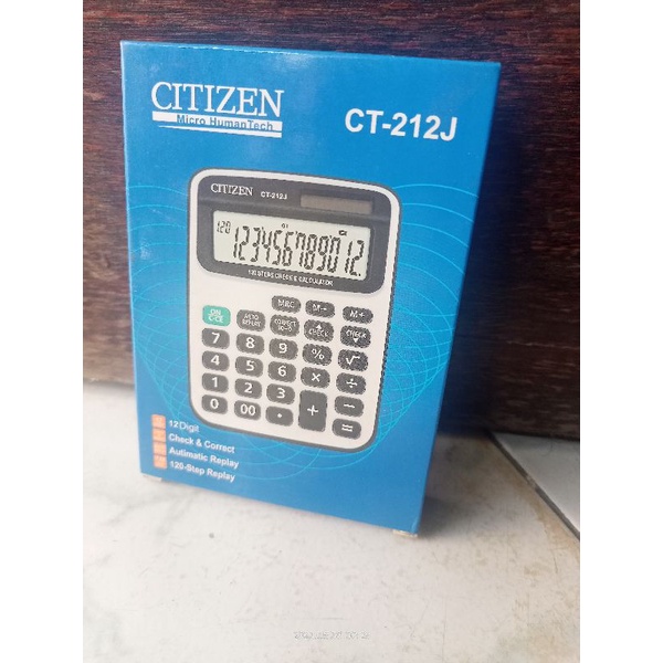 

Kalkulator Citizen CT 212 J