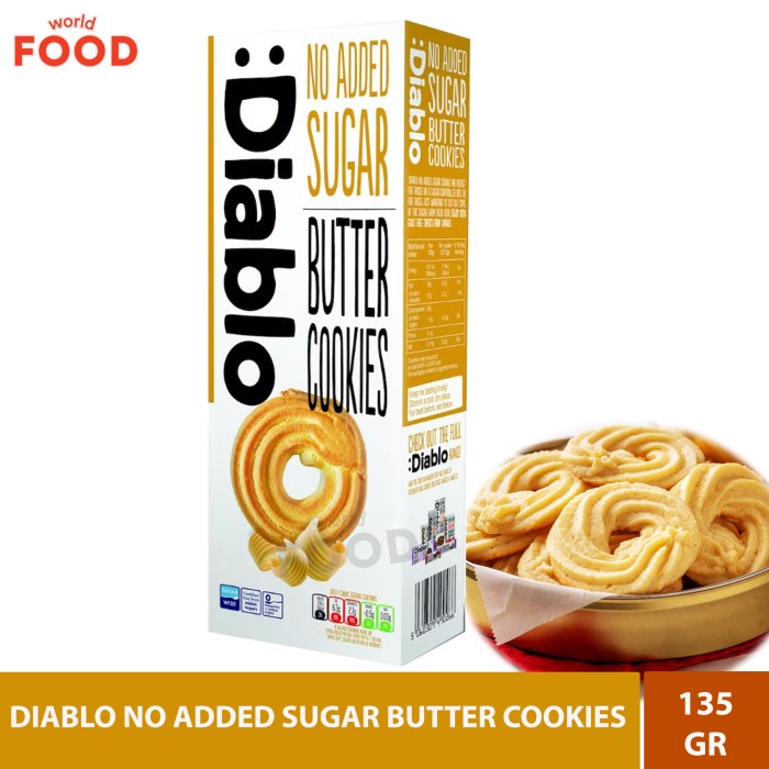 

DIABLO NO ADDED SUGAR BUTTER COOKIES