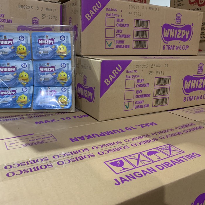 

Tini Wini Biti Whizpy Buble Gum Kemasan 1 Kardus isi 48 pcs