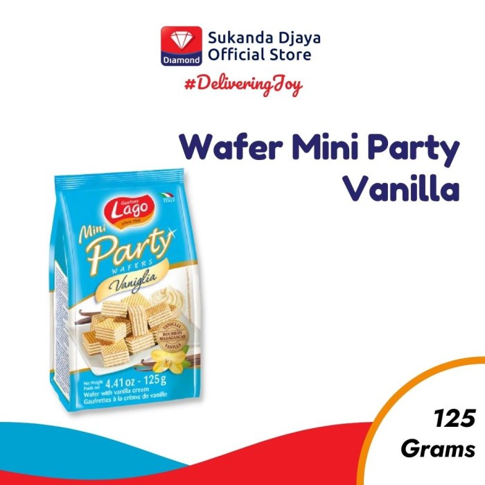 

Lago Wafer Mini Party Vanilla 125 g