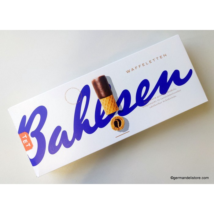 

BAHLSEN WAFFELETTEN 100GRAM IMPORT ROLLS MILK CHOCOLATE